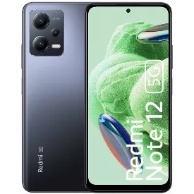 Смартфон Xiaomi Redmi Note 12 5G, 6/128 ГБ RU, Dual nano SIM, матовый, Black, черный